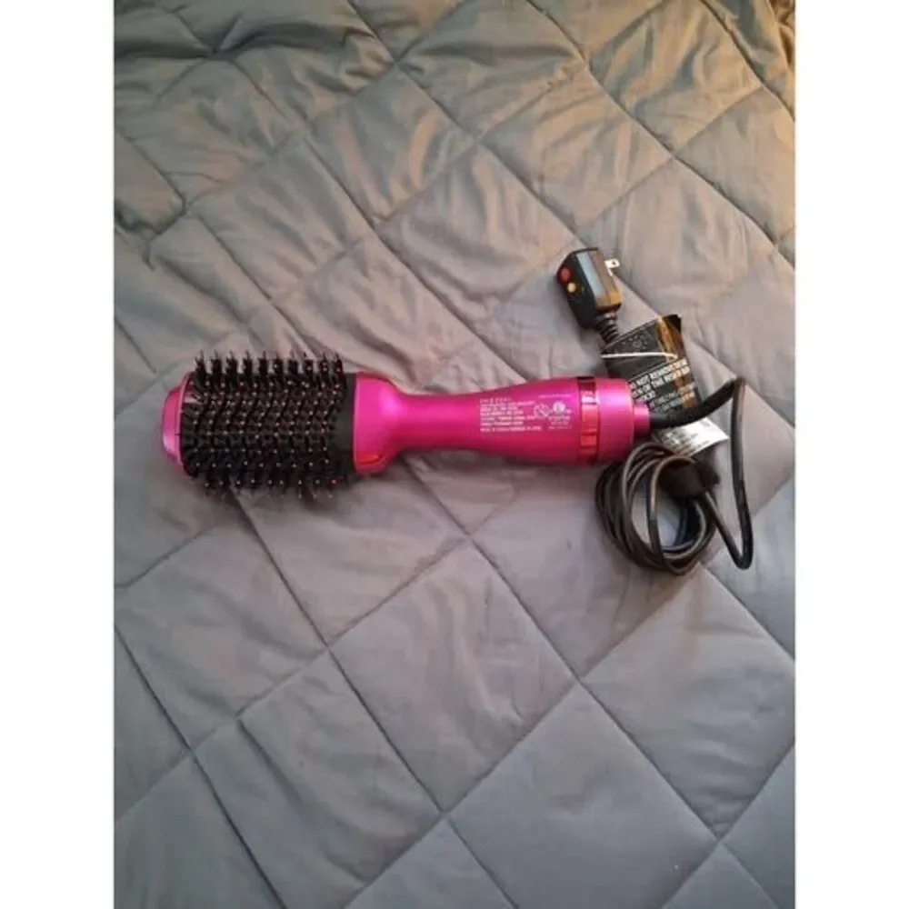 FOXYBae SM-5250 Pink/Black Brush Dryer 1.5in 1000W 3 Heat/2 Speed